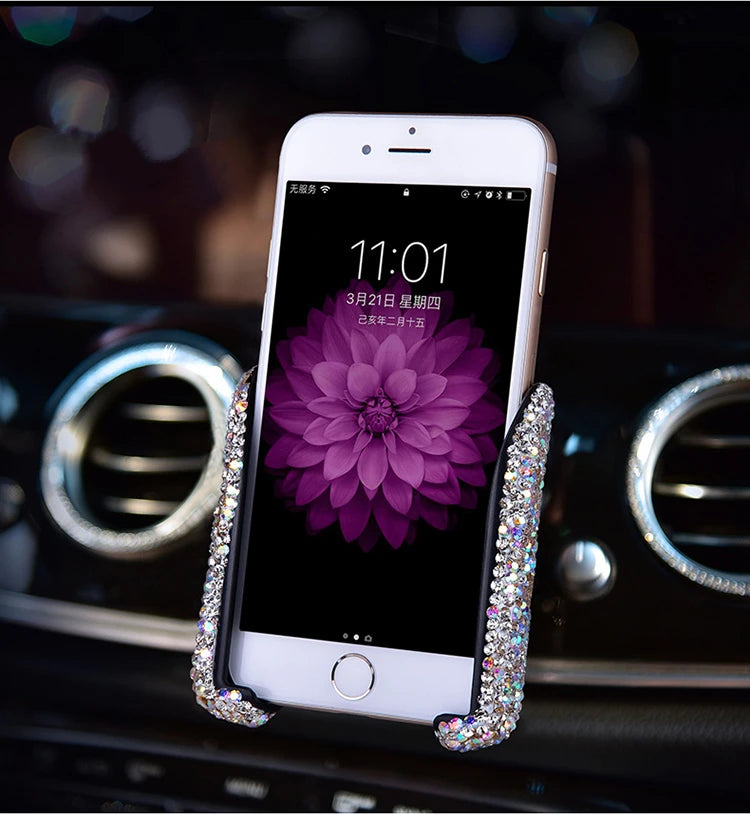Bling Crystal Car Phone Holder