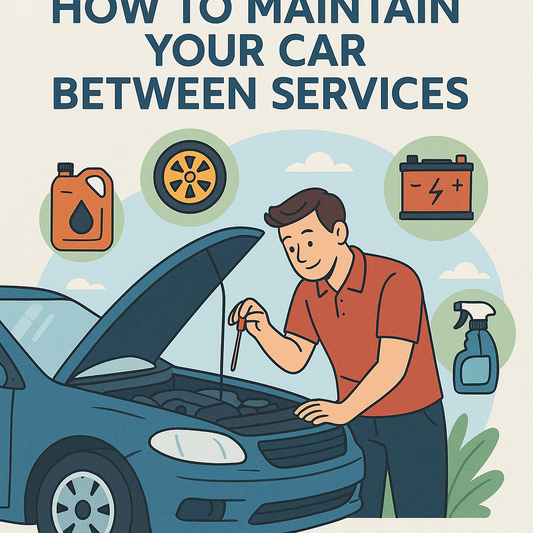 How to Maintain Your Car Between Services