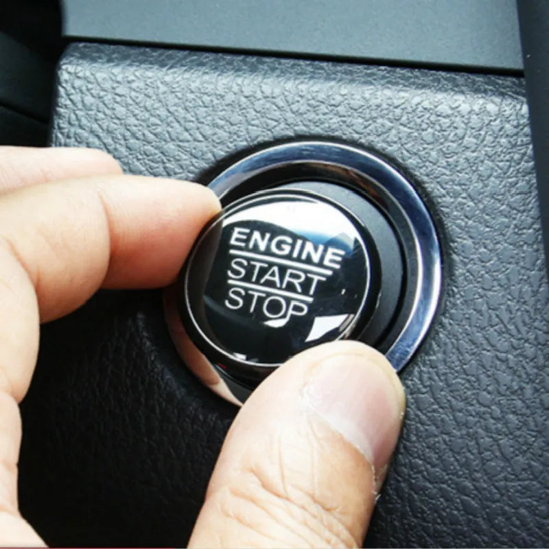 Durable Aluminum Engine Button Cover