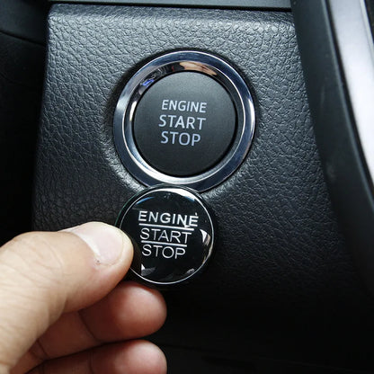 Durable Aluminum Engine Button Cover