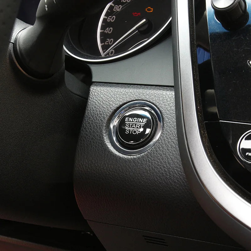 Durable Aluminum Engine Button Cover