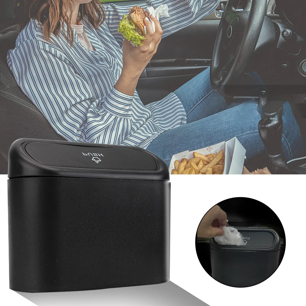 Car Interior Storage Case Trash Bin