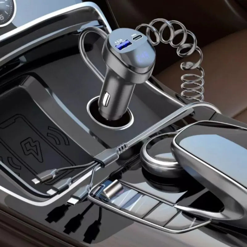 USB Fast Car Phone Charger with 2 Ports