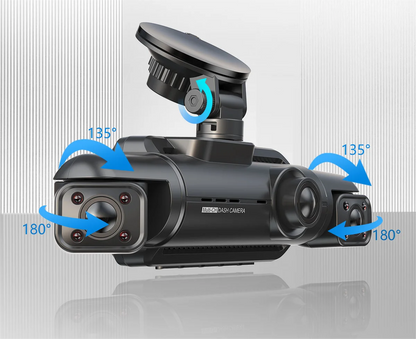 ZUIMI DashCam - Hd 1080P 4 Channel Camera