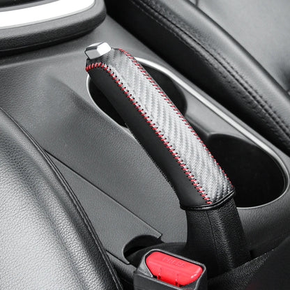 Car Leather Handbrake Cover