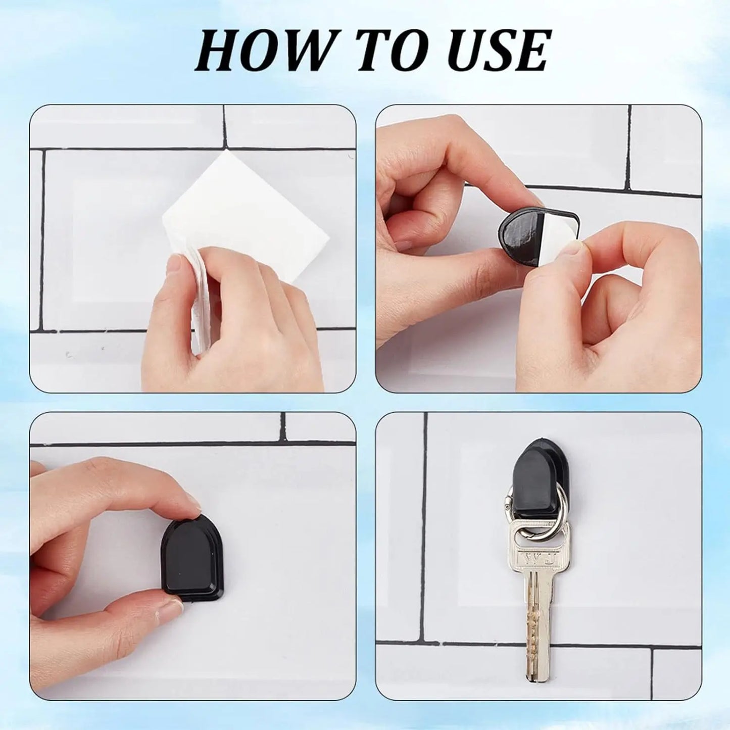 Mini Car Interior Hooks for Storage