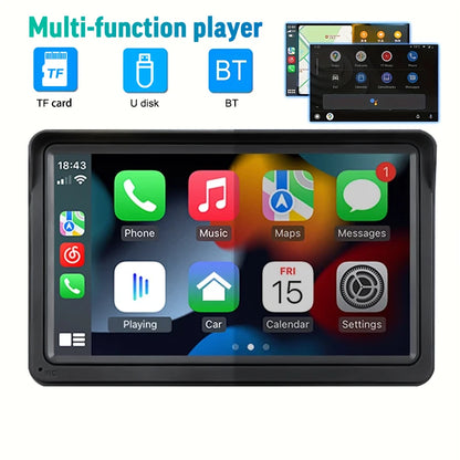 7" Wireless Multimedia HD Touch Screen (Works with CarPlay, Android, Bluetooth)