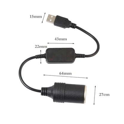 Car Cigarette Lighter USB Socket