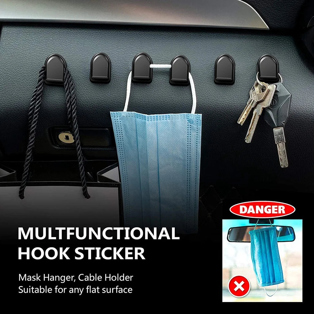 Mini Car Interior Hooks for Storage