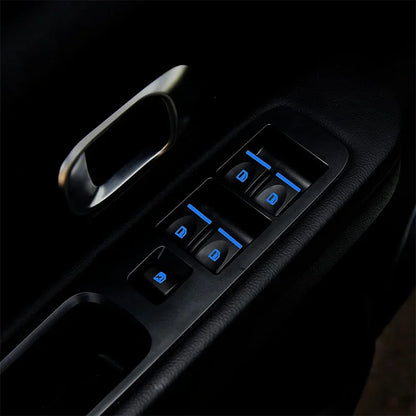 Car Luminous Door Button Stickers