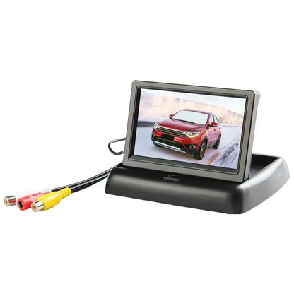 Reversing Camera with Foldable 4.3-Inch TFT LCD Display