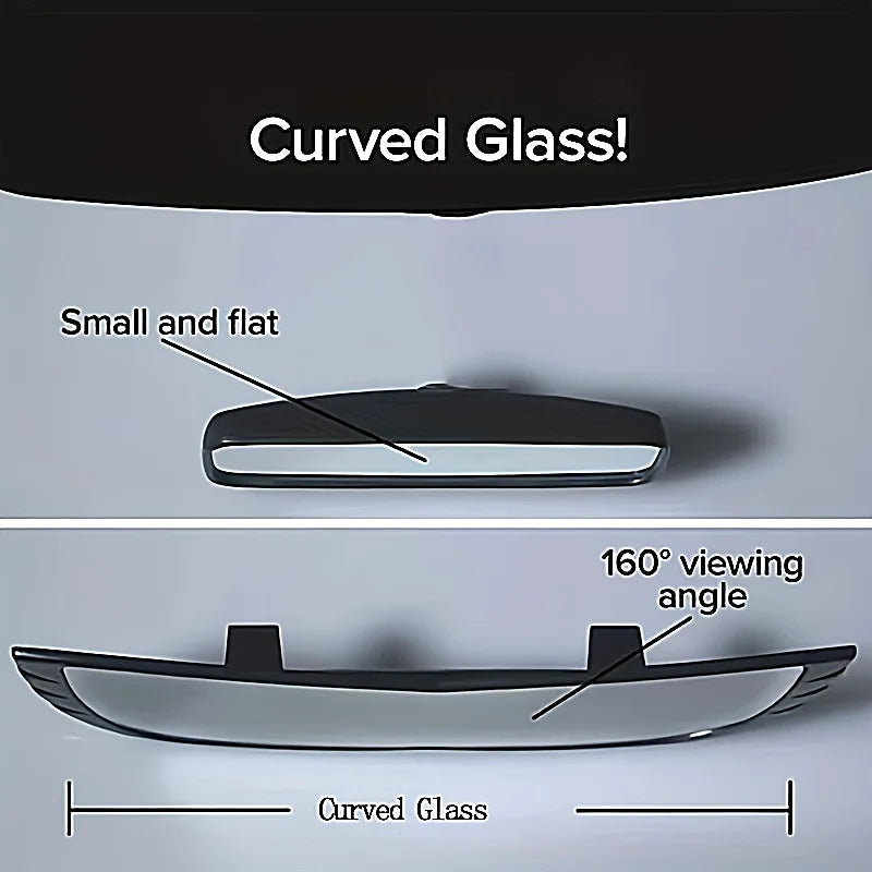 Curved Rearview Blind Spot Mirror