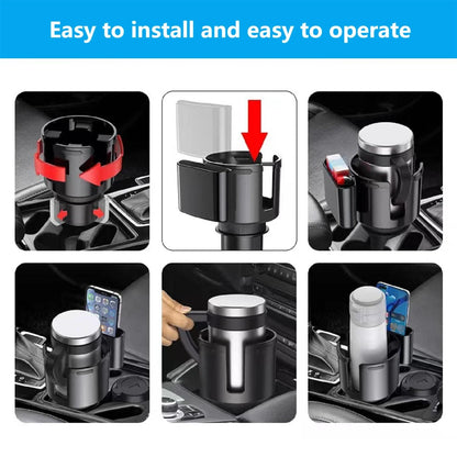 Expandable Car Cup & Phone Holder