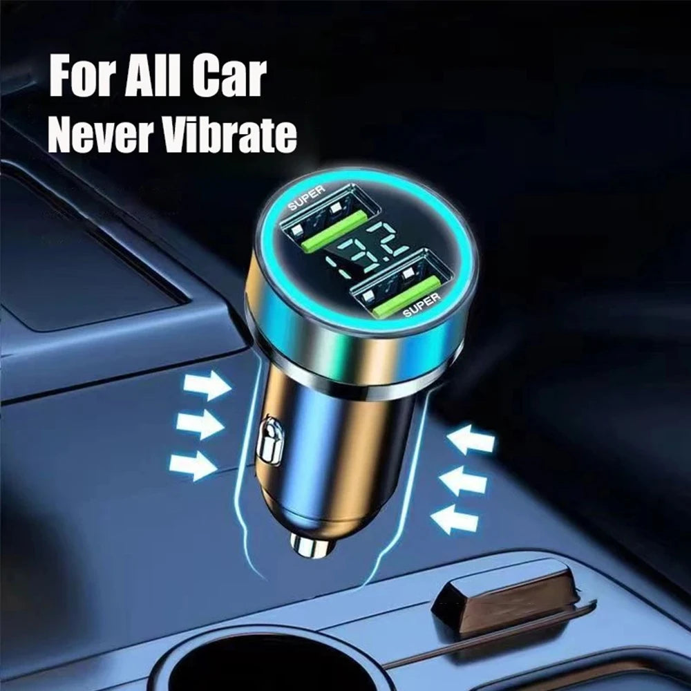 Dual USB Ports Car Charger