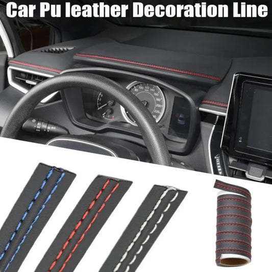 Leather Car Interior Moulding Trim Strip